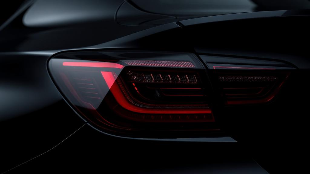 Dark Smoke headlight tint film example